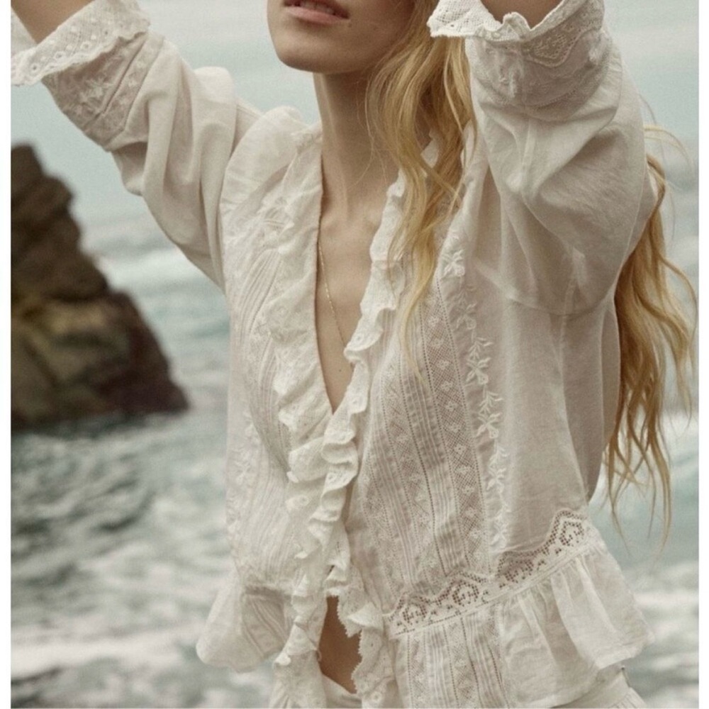 Doen Eldoris Alabaster Lace Embroidered XXS